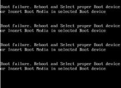 װϵͳreboot and select proper boot device 