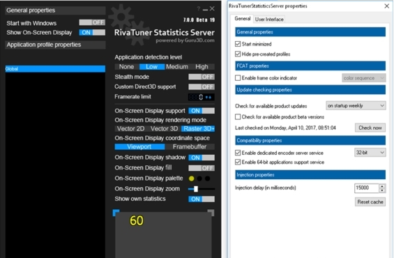 rtss_RivaTuner Statistics Server(Ϸ֡)v9.0ɫ